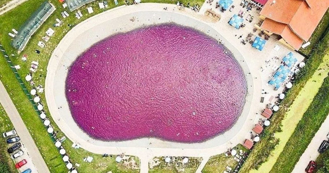 Banja Pačir – naturalnie różowe jezioro w serbskiej Wojwodinie
