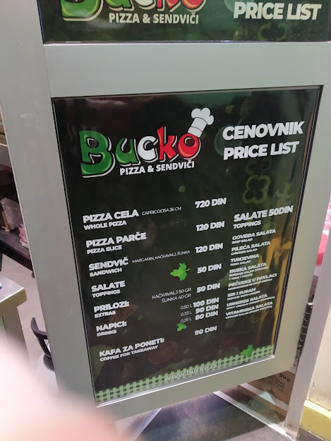 Bucko w Belgradzie - ceny ze stycznia 2023 roku